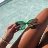 Sorelleuk Alba Sunglasses - Green New Arrivals