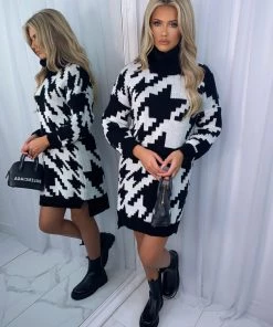 Sorelleuk Alberta Knitted Jumper Dress - Cream (SALE)