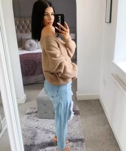 Sorelleuk Cora Knit Cardigan - Nude New Arrivals