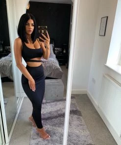 Sorelleuk Ava Two Piece - Black