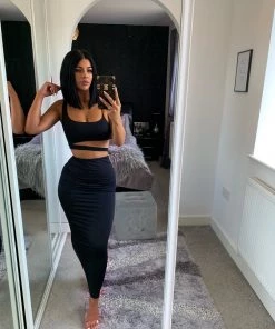 Sorelleuk Ava Two Piece - Black