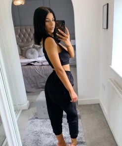 Sorelleuk Miraa Cargo Loungewear - Black