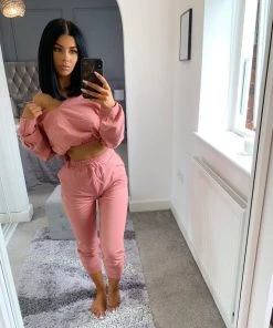 Sorelleuk New Arrivals Leanne Loungewear - Pink