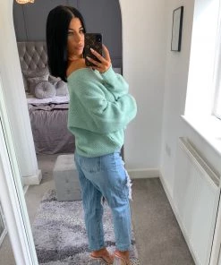 Sorelleuk Cora Knit Cardigan - Mint (SALE)