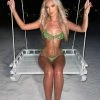 Sorelleuk New Arrivals Jessie Ruched Bikini - Green