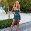 Sorelleuk New Arrivals Kenz Two Piece - Teal