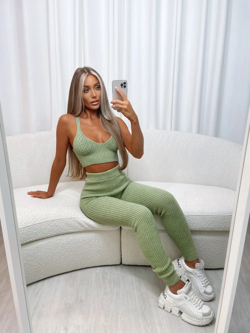 Sorelleuk Jaden Two Piece - Green 1 Sorelleuk Jaden Two Piece - Green
