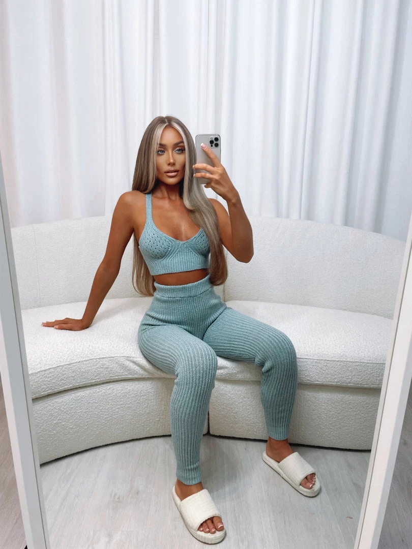 Sorelleuk Jaden Two Piece - Blue Clothing 1 Sorelleuk Jaden Two Piece - Blue Clothing