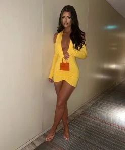 Sorelleuk New Arrivals Nala Dress - Yellow