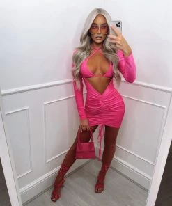 Sorelleuk Myla Two Piece - Pink Clothing