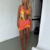 Sorelleuk New Arrivals Arabella Two Piece Swimsuit - Orange