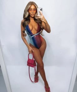 Sorelleuk New Arrivals Daniella Swimsuit - Blue