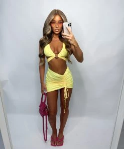 Sorelleuk Brandy 3 Piece - Yellow New Arrivals