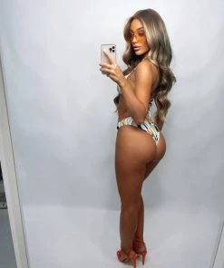 Sorelleuk Tasha 3 Piece Bikini - Orange Clothing