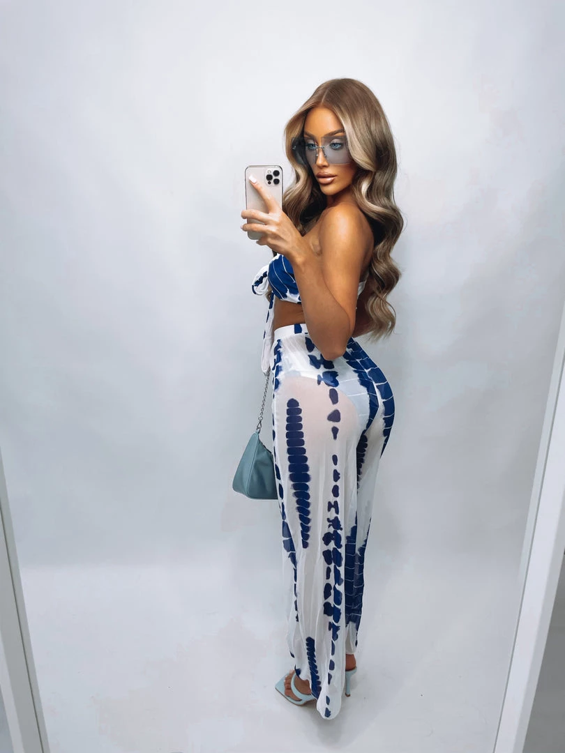 Sorelleuk New Arrivals Parker 3 Piece Bikini - Blue 2 Sorelleuk New Arrivals Parker 3 Piece Bikini - Blue