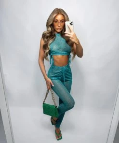 Sorelleuk Caisa Mesh Two Piece - Blue New Arrivals