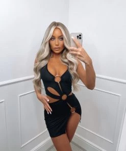 Sorelleuk Beth Cut Out Dress - Black