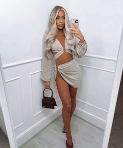 Sorelleuk New Arrivals Monroe Two Piece - Stone