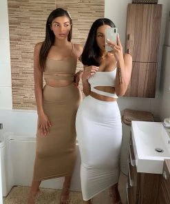 Sorelleuk Ava Two Piece - White New Arrivals