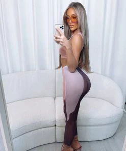 Sorelleuk New Arrivals Callie Mesh Two Piece - Lilac