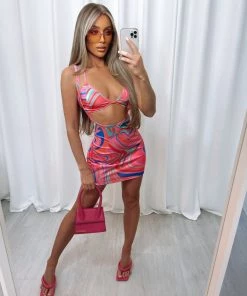 Sorelleuk Clothing Kellie Two Piece - Pink (SALE)