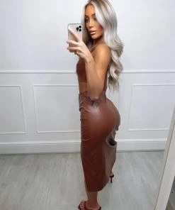 Sorelleuk New Arrivals Malin Two Piece - Brown