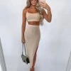 Sorelleuk Millie Split Two Piece - Nude