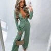 Sorelleuk Harper Petite Jumpsuit - Sage