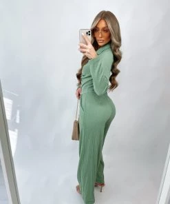 Sorelleuk Harper Petite Jumpsuit - Sage