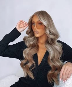 Sorelleuk New Arrivals Frameless Sunglasses - Nude