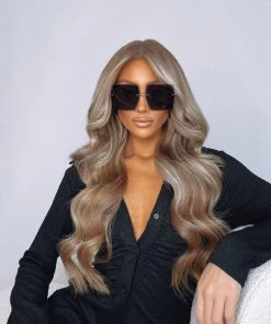 Sorelleuk Frameless Sunglasses - Black