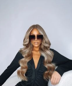 Sorelleuk Frameless Sunglasses - Grey Clothing