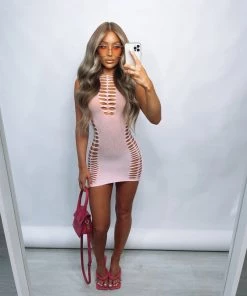 Sorelleuk Giselle Dress - Blush Clothing