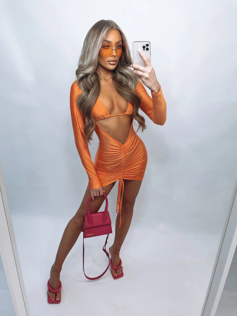 Sorelleuk Myla Two Piece - Orange 2 Sorelleuk Myla Two Piece - Orange