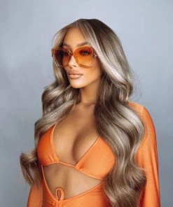 Sorelleuk Swimwear & Beachwear Alba Sunglasses - Orange Ombre