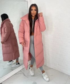 Sorelleuk Padded Duvet Coat - Pink