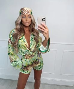 Sorelleuk Alma Three Piece Set - Green New Arrivals