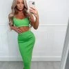 Sorelle Kimberley Ribbed Two Piece - Emerald