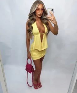 Sorelleuk Elizabeth Two Piece - Yellow