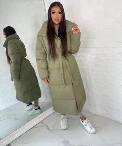 Sorelleuk New Arrivals Padded Duvet Coat - Green