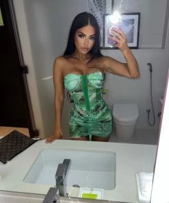 Sorelleuk New Arrivals Kenzie Two Piece - Emerald