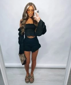 Sorelleuk New Arrivals Austin Two Piece - Black