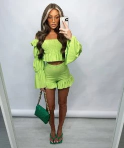 Sorelleuk Austin Two Piece - Lime New Arrivals