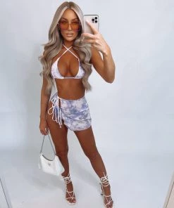 Sorelleuk Tessie 3 Piece Bikini - Lilac