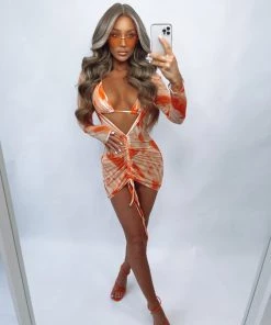 Sorelleuk Joelle 3 Piece - Orange New Arrivals