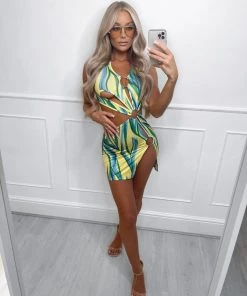 Sorelleuk Beth Cut Out Dress - Yellow New Arrivals