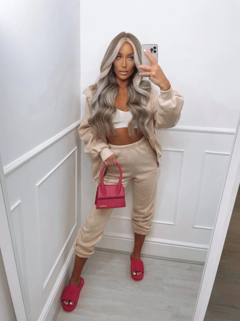 Sorelleuk Cassie Jogger Two Piece - Nude 1 Sorelleuk Cassie Jogger Two Piece - Nude