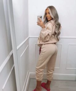 Sorelleuk Cassie Jogger Two Piece - Nude