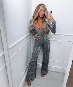 Sorelleuk Jade Jumpsuit - Silver