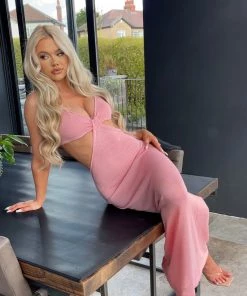 Sorelleuk Nadina Midaxi Dress - Pink New Arrivals